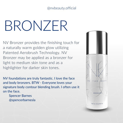 BE THE ENVY NV Perfecting Mist Bronzer | Hypoallergenic & Buildable (9 Shades)
