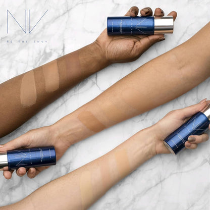 BE THE ENVY NV Perfecting Mist Foundation – Cool Sand | Airbrush Finish, Buildable Coverage, Clean Beauty