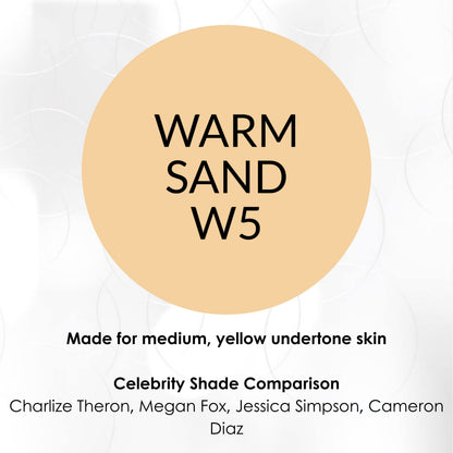 BE THE ENVY NV Perfecting Mist Foundation – Warm Sand | Hypoallergenic, Buildable Coverage, Airbrush Finish