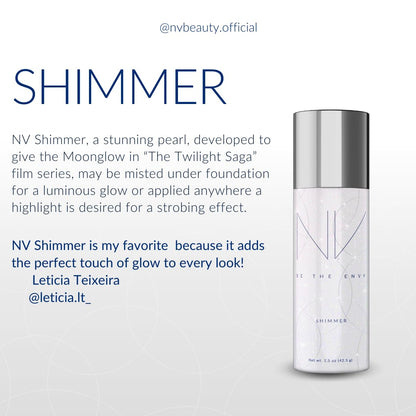 BE THE ENVY NV Perfecting Mist Shimmer – Hypoallergenic, Lightweight Buildable Coverage in 9 Shades