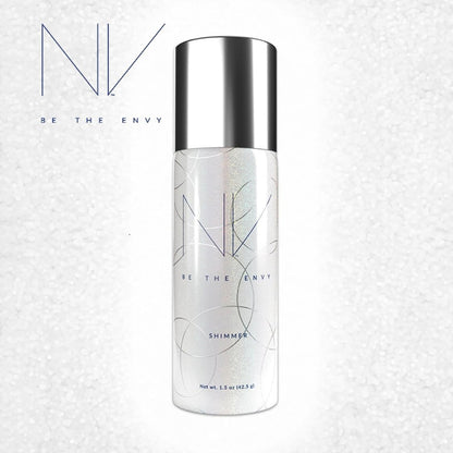 BE THE ENVY NV Perfecting Mist Shimmer – Hypoallergenic, Lightweight Buildable Coverage in 9 Shades