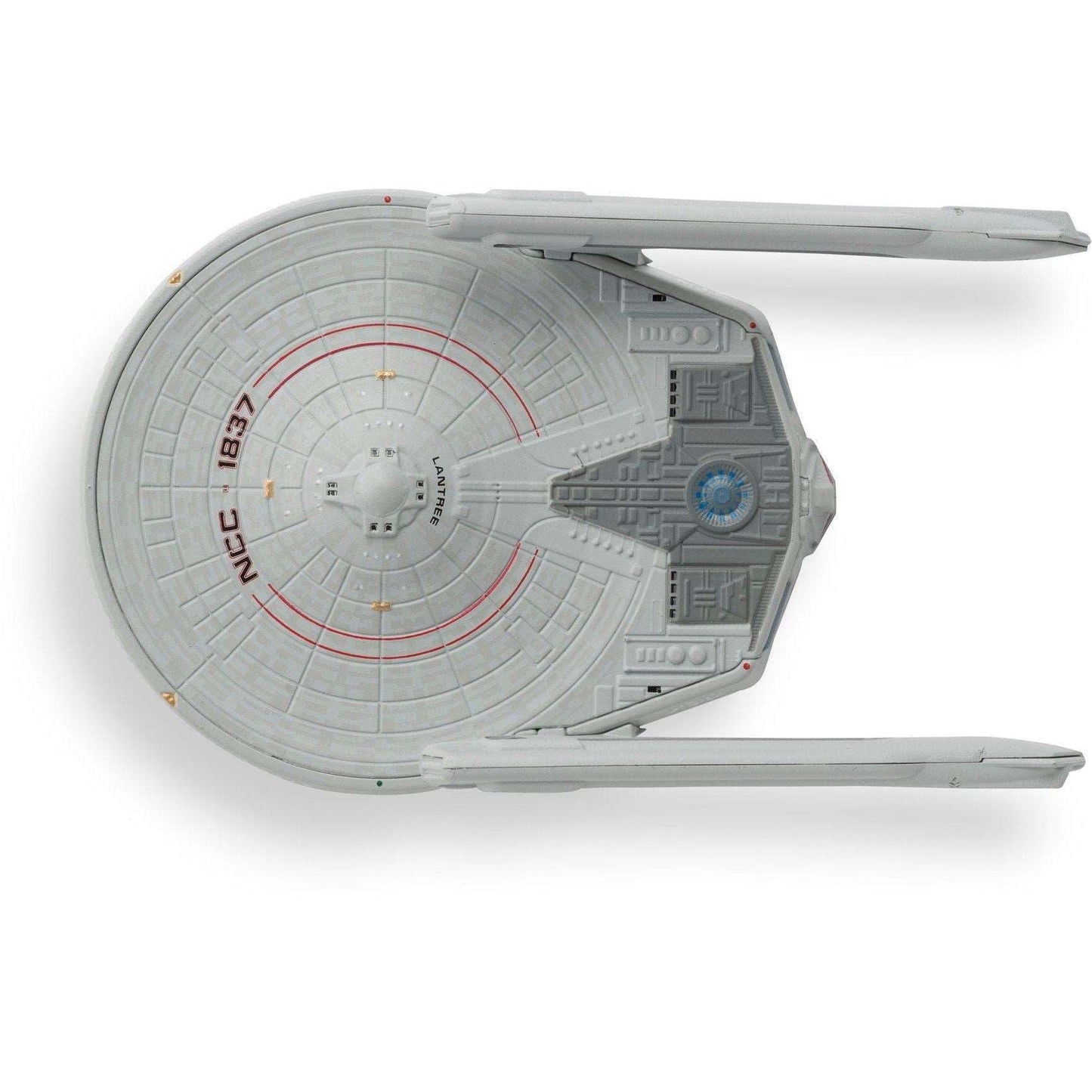 #138 USS Lantree NCC-1837 Model Die Cast Ship (Eaglemoss / Star Trek)