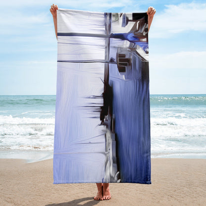 The Sleeping Yachts (at Afternoon) - Beach Towel
