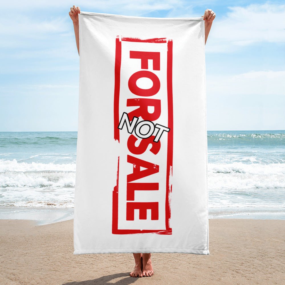 Not For Sale Red Stamp - Beach Towel