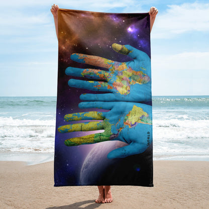Created By God's Own Hands - Beach Towel