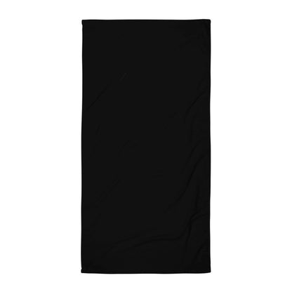 iSAW Black Beach Towel - iSAW Company
