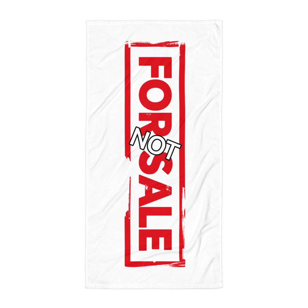 Not For Sale Red Stamp - Beach Towel