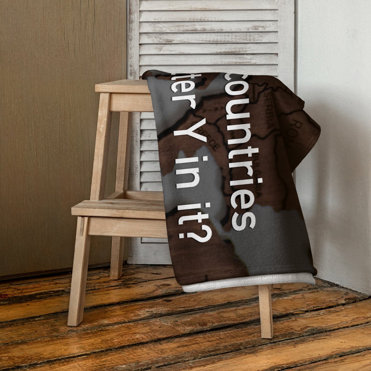 How Many Countries Have The Letter Y In It - Beach Towel