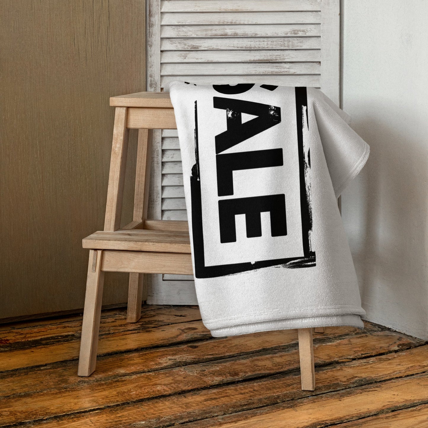 Not For Sale Black Stamp - Beach Towel