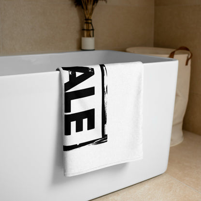 Not For Sale Black Stamp - Beach Towel