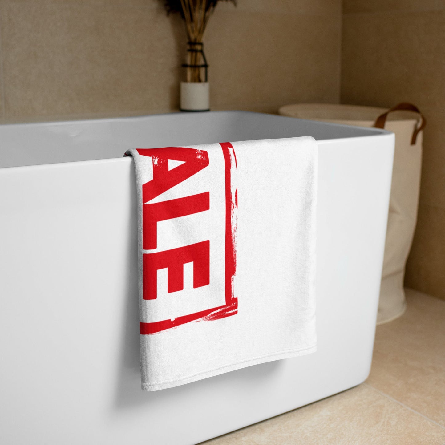 Not For Sale Red Stamp - Beach Towel