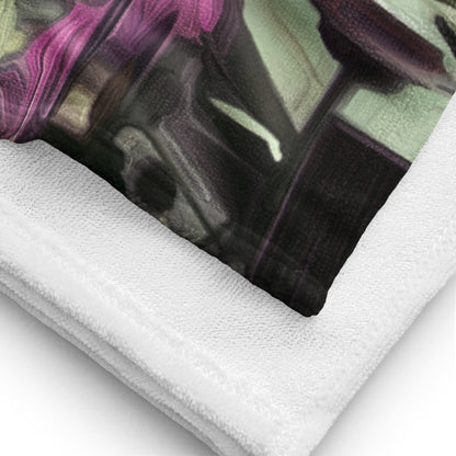 The Sleeping Yachts (at Evening) - Beach Towel