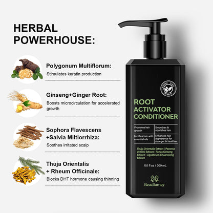 Beadlamey Root Activator Conditioner – Hair Growth for Men & Women, 10.1 fl oz