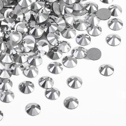 Beadsland 2880pcs Flat Back Rhinestones SS20 4.6-4.8mm – Silver Hematite for Nails & Crafts