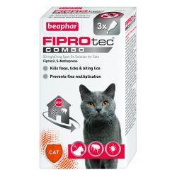Beaphar FIPROtec COMBO Spot On for Cats - 1 Months