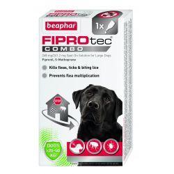 Beaphar FIPROtec COMBO Spot On for Large Dogs 1 Months