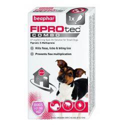 Beaphar FIPROtec COMBO Spot On for Small Dogs 6 Month