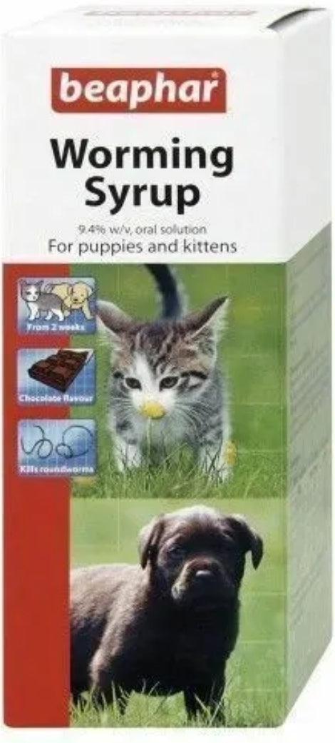 Beaphar Worming Syrup, 45ml