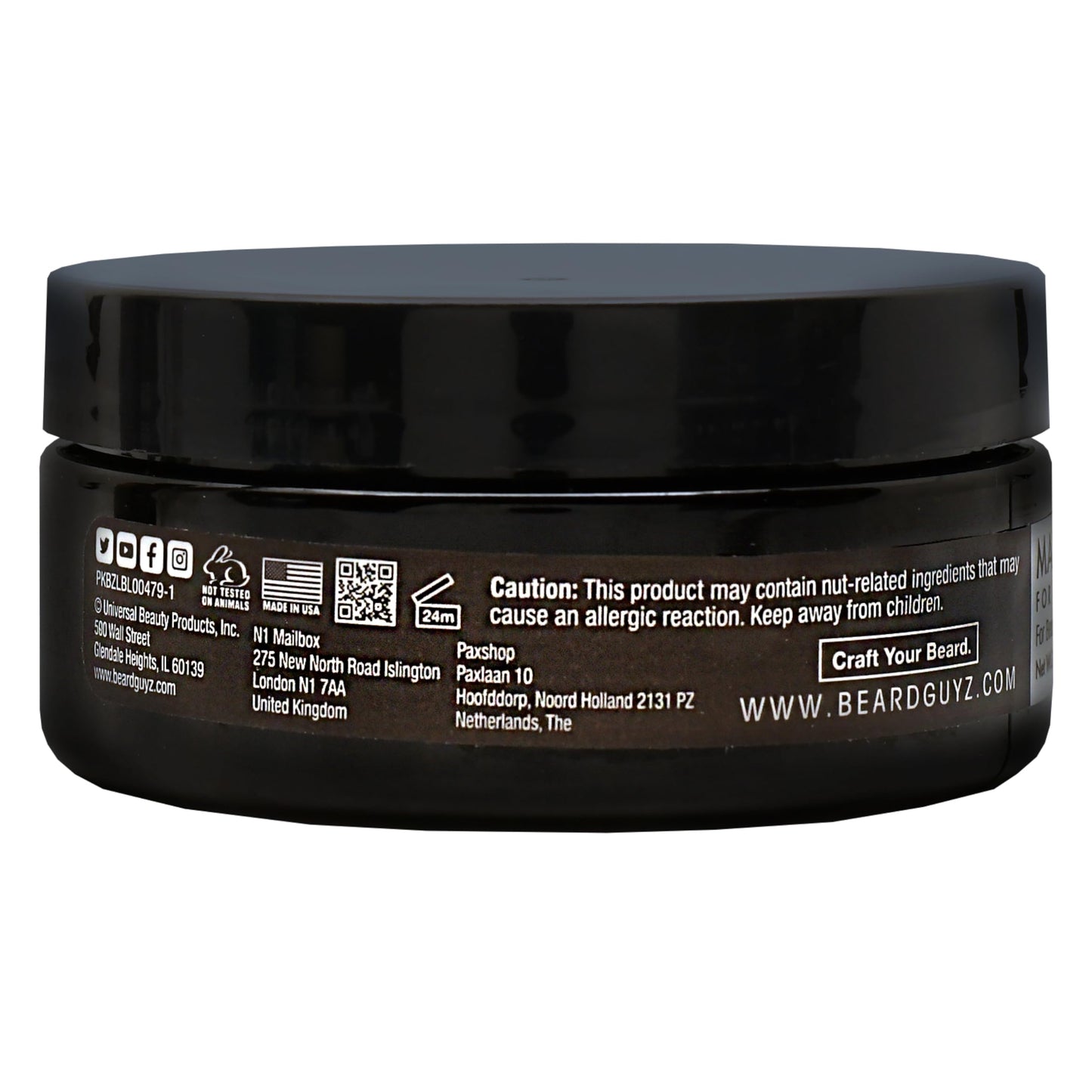 Beard Guyz Matte Styling Clay (Pack of 2) | Natural Matte Hold for Beards