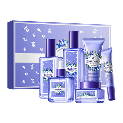 BeauBase Blueberry Skin Care Set (6 PCS) – Nourishing & Hydrating Routine
