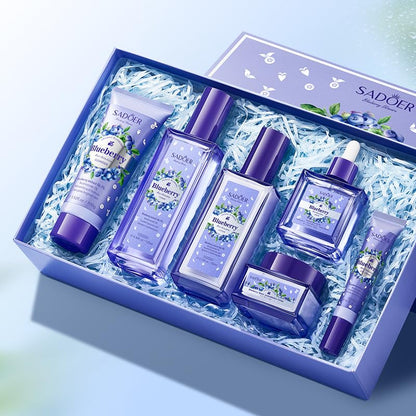BeauBase Blueberry Skin Care Set (6 PCS) – Nourishing & Hydrating Routine