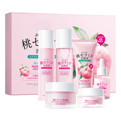 BeauBase Peach Skincare Collection – Hydrating & Nourishing Gift Set for All Skin Types