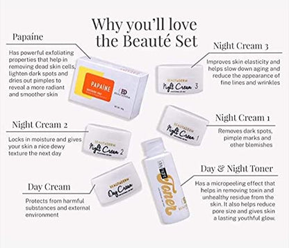 Beautederm Beaute Set with Sealed Sticker - Regular | Skincare System