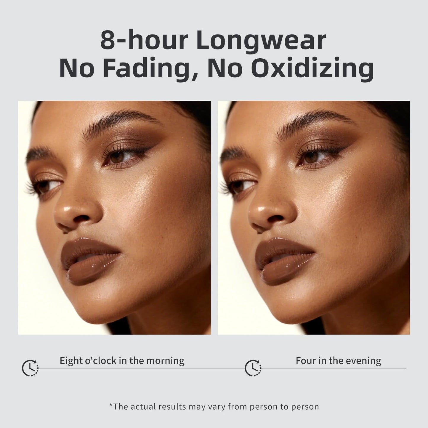 BEAUTNICE Long Wear Light Foundation - 8H Full Coverage, Velvet Matte Finish, Sweat & Oil Resistant, #01 Warm Wheat