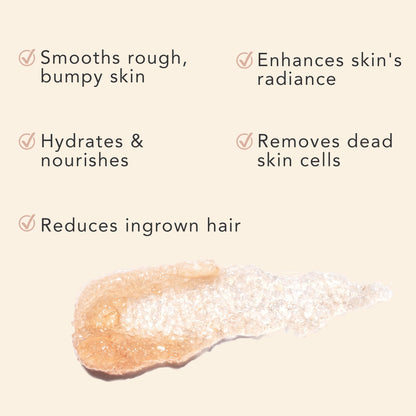 Beauty by Earth Organic Vanilla Coconut Body Scrub – USA Made Sugar Exfoliator