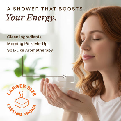 Beauty by Earth Shower Steamers Aromatherapy – USA Made Citrus Essential Oils | Long-Lasting Shower Bombs