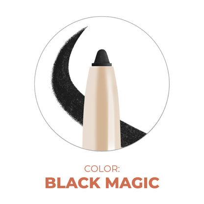 Beauty For Real I-Line 24-7 Eyeliner – Black Magic, Waterproof Gel for Sensitive Eyes | 0.01 oz