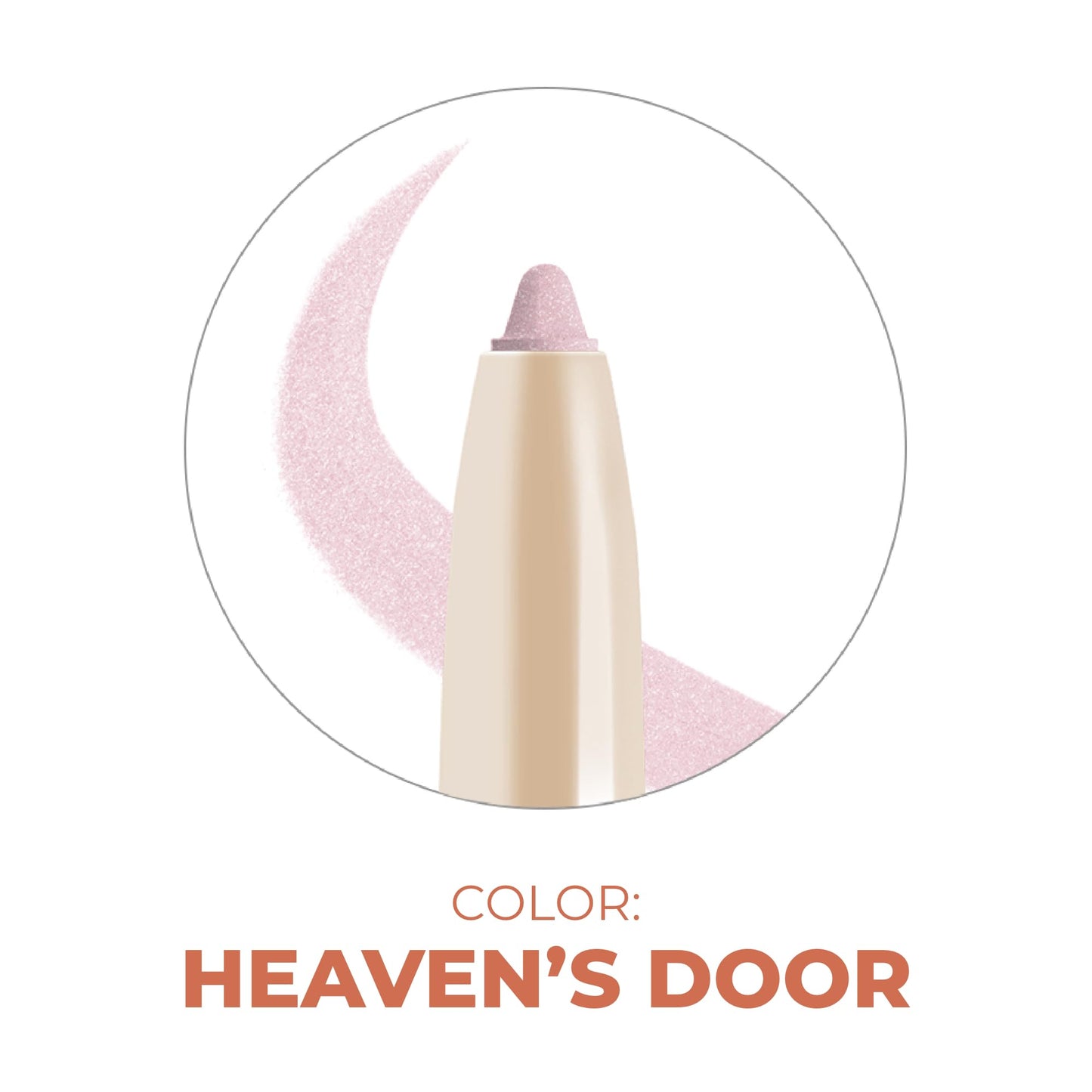 Beauty For Real I-Line 24-7 Eyeliner Heaven’s Door Rose Gold Pink Shimmer – Waterproof Gel