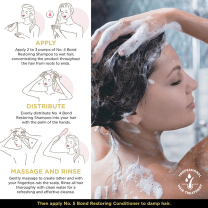 BEAUTY PLEX No. 4 Shampoo for Thinning Hair (Women) | Bond Repair & Moisture | 450ml