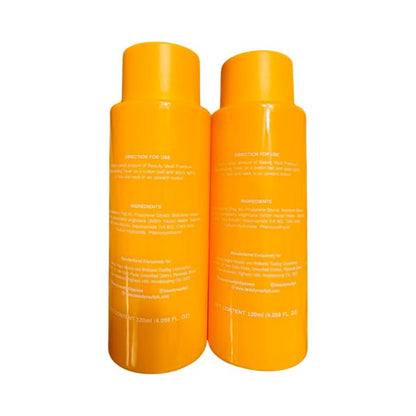 Beauty Vault Premium Rejuvenating Toner – 2 x 120mL Bottles for Hydration & Pore Refinement