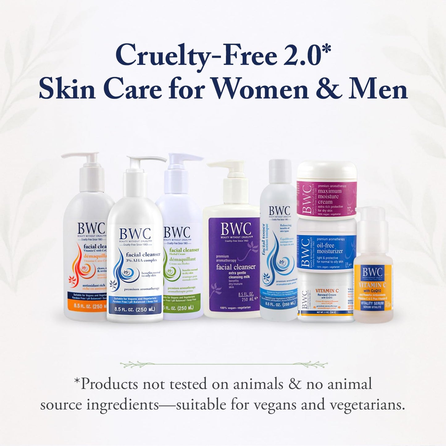 Beauty Without Cruelty Vitamin C Renewal Cream with CoQ10 – Vegan Aromatherapy Face Cream, 2 oz
