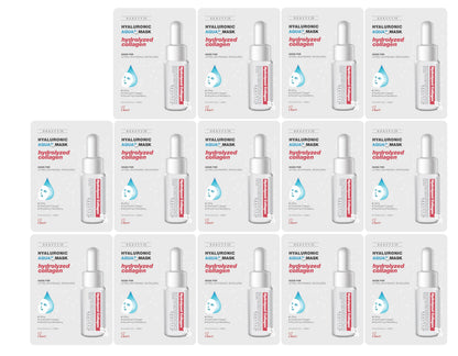 BEAUTY29 Hyaluronic Aqua Plus Essence Mask — 14-Sheet Full Face Hydration Set (2 Weeks)