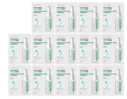 BEAUTY29 Hyaluronic Aqua Plus Essence Mask — 14-Sheet Full Face Hydration Set (2 Weeks)