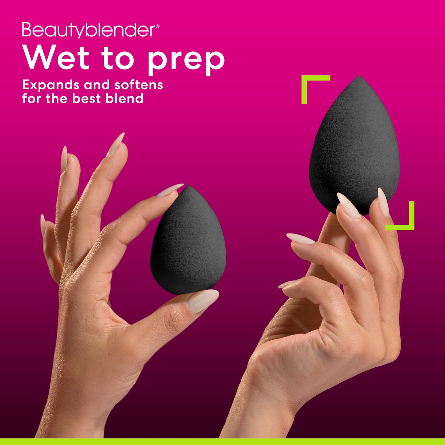 Beautyblender Pro Blender Sponge | Aqua-Activated, Streak-Free, Vegan & Made in USA