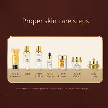 BEAUTYTURESS 9-Piece Skincare Set for Women – Hypoallergenic & Hydrating with Collagen & Hyaluronic Acid