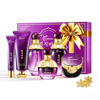 BEAUTYTURESS Ganoderma Lucidum Skincare Set — Collagen, Niacinamide, Hyaluronic Acid