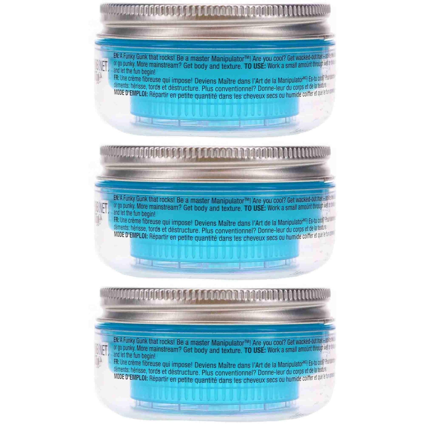 Bed Head Manipulator Texturizing Putty – Firm Hold Styling Putty for Short to Medium Hair (3-Pack, 2 oz each)