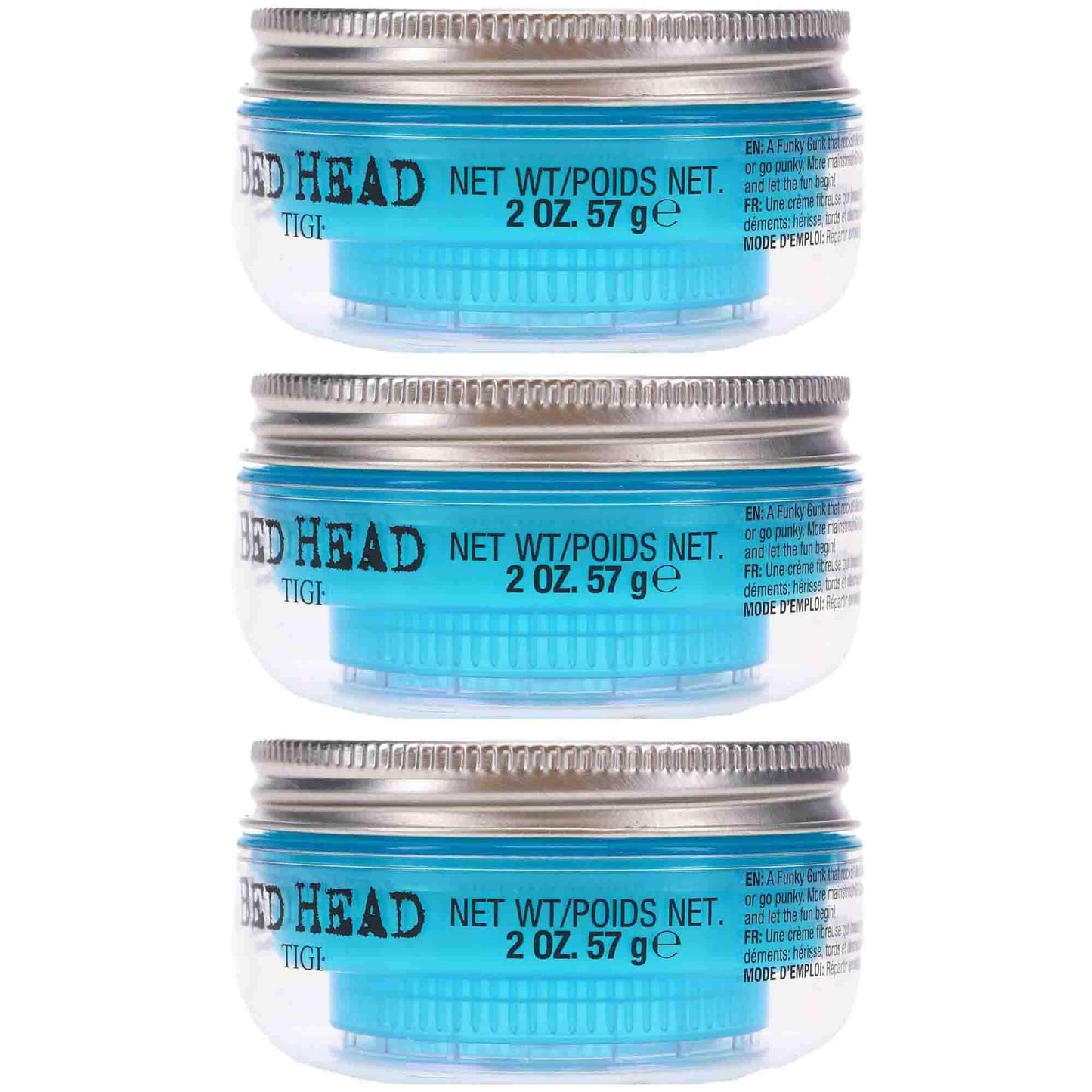 Bed Head Manipulator Texturizing Putty – Firm Hold Styling Putty for Short to Medium Hair (3-Pack, 2 oz each)