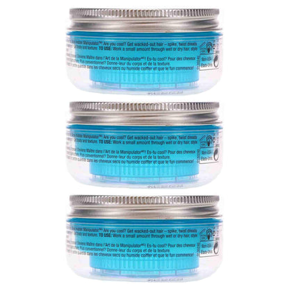 Bed Head Manipulator Texturizing Putty – Firm Hold Styling Putty for Short to Medium Hair (3-Pack, 2 oz each)