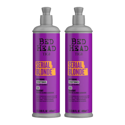 Bed Head by TIGI Serial Blonde Conditioner for Damaged Blonde Hair – 13.53 Fl Oz Pack of 2
