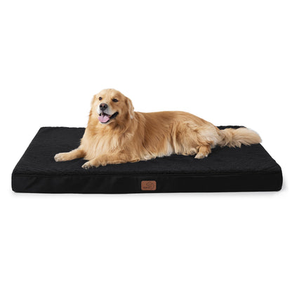 Bedsure XL Dog Bed — Large, Orthopedic Egg Crate Foam, Removable Cover, Up to 100 lbs