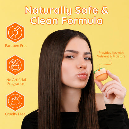 Bee Balm Original Lip Balm – Peach Hydration with Propolis & Vitamin E