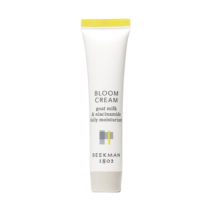 Beekman 1802 Bloom Cream Goat Milk Face Moisturizer – Lightweight Hydration for All Skin Types | 15mL