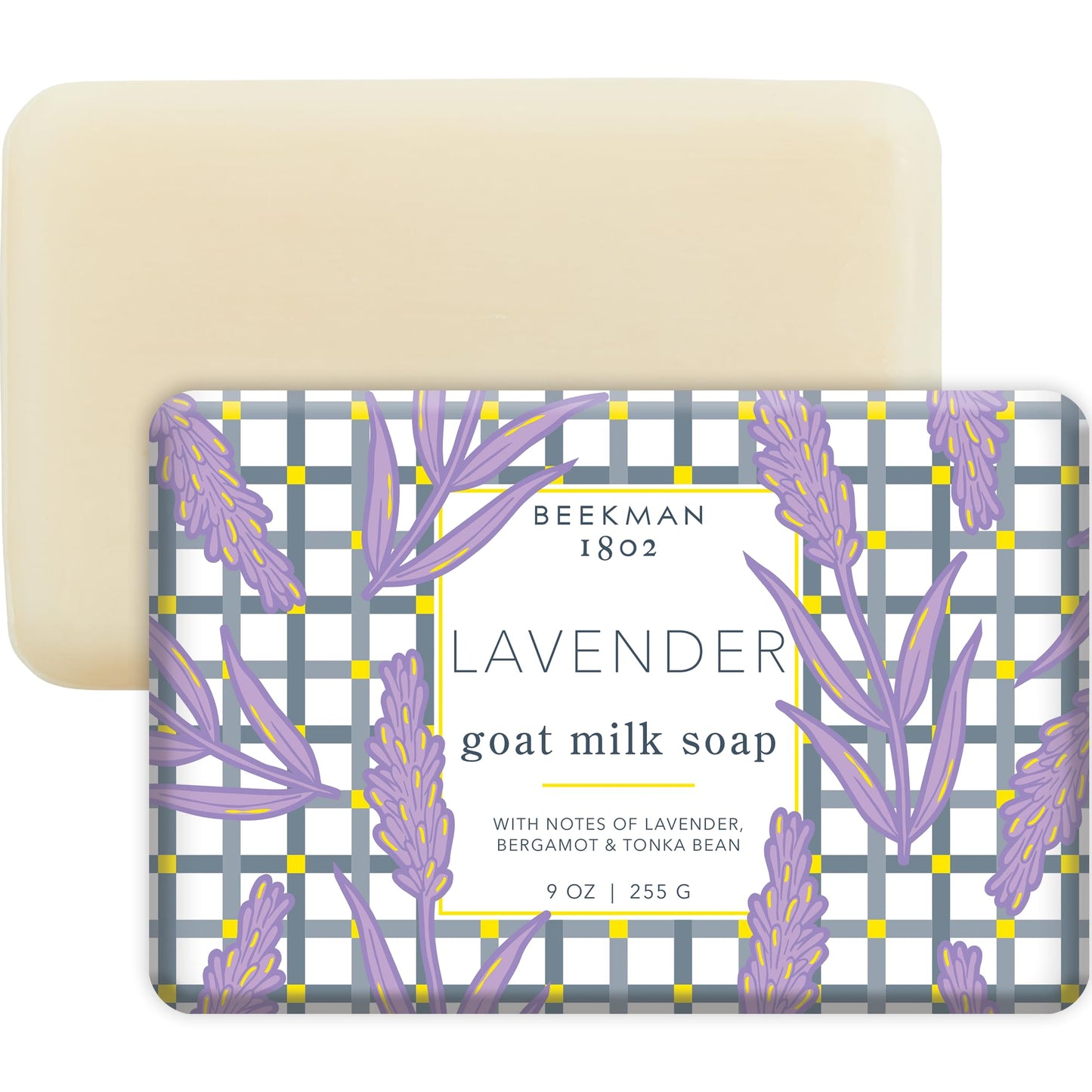 Beekman 1802 Goat Milk Soap Bar Lavender – Nourishing & Gentle for Sensitive Skin
