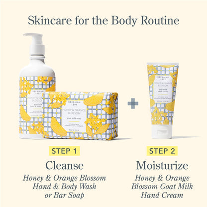 Beekman 1802 Goat Milk Hand Cream – Honey & Orange Blossom, 2 oz – Non-Greasy, Sensitive Skin Friendly