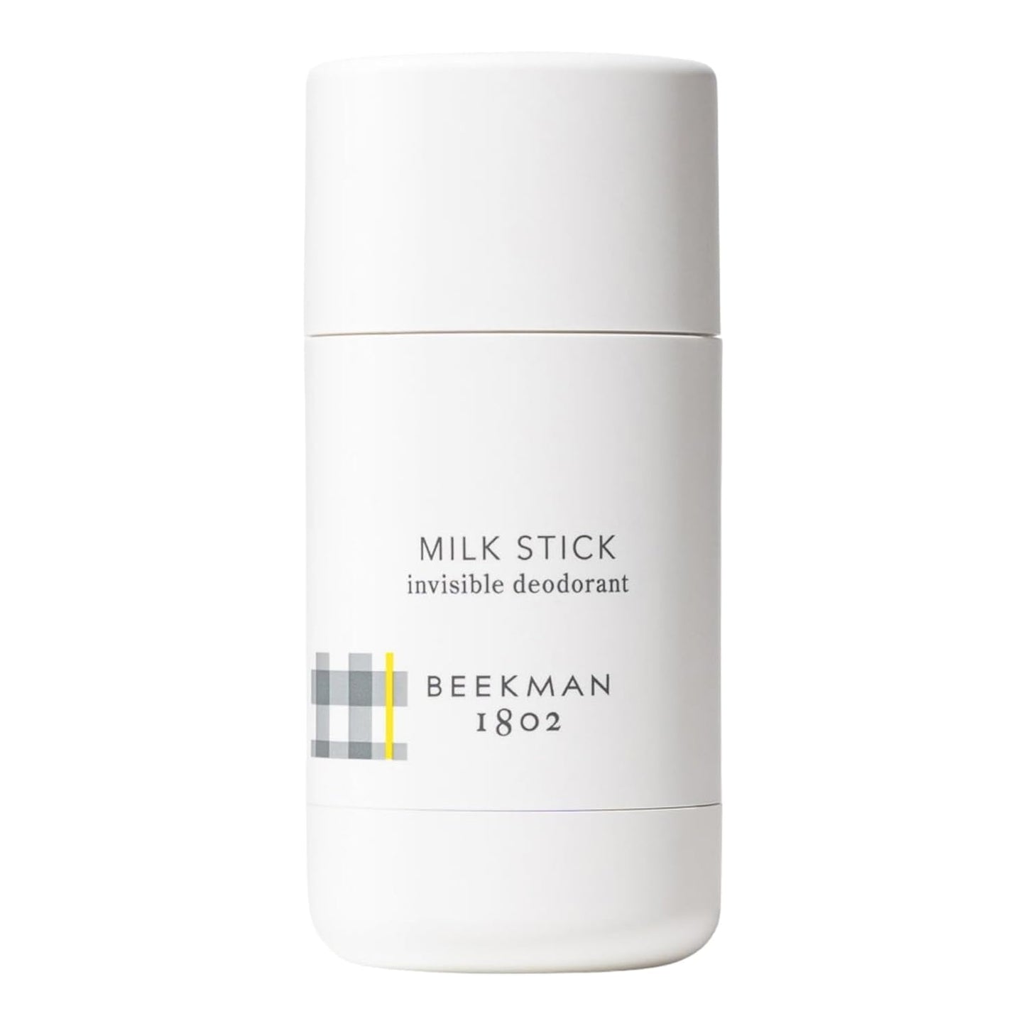 Beekman 1802 Milk Stick Whole Body All-Day Invisible Deodorant – Aluminum-Free, Citrus Scent, 2.5 oz